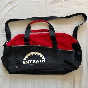 2/$20 Atchison Entrain Logo Zippered Duffle Bag with Adjustable Strap